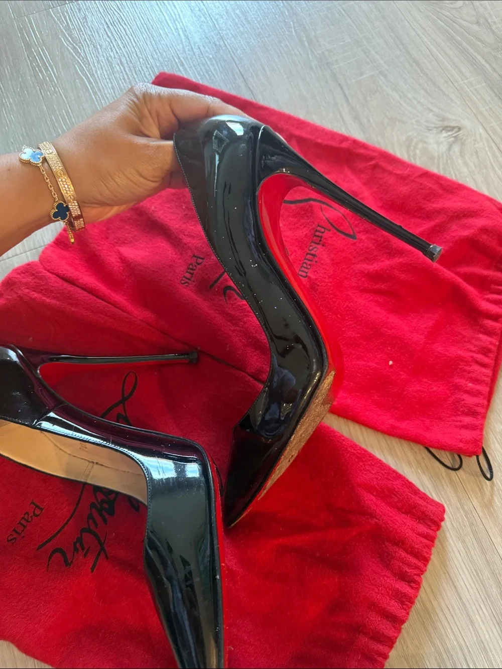 Christian Louboutin sleek black